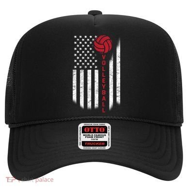 America Volleyball Flag Hat