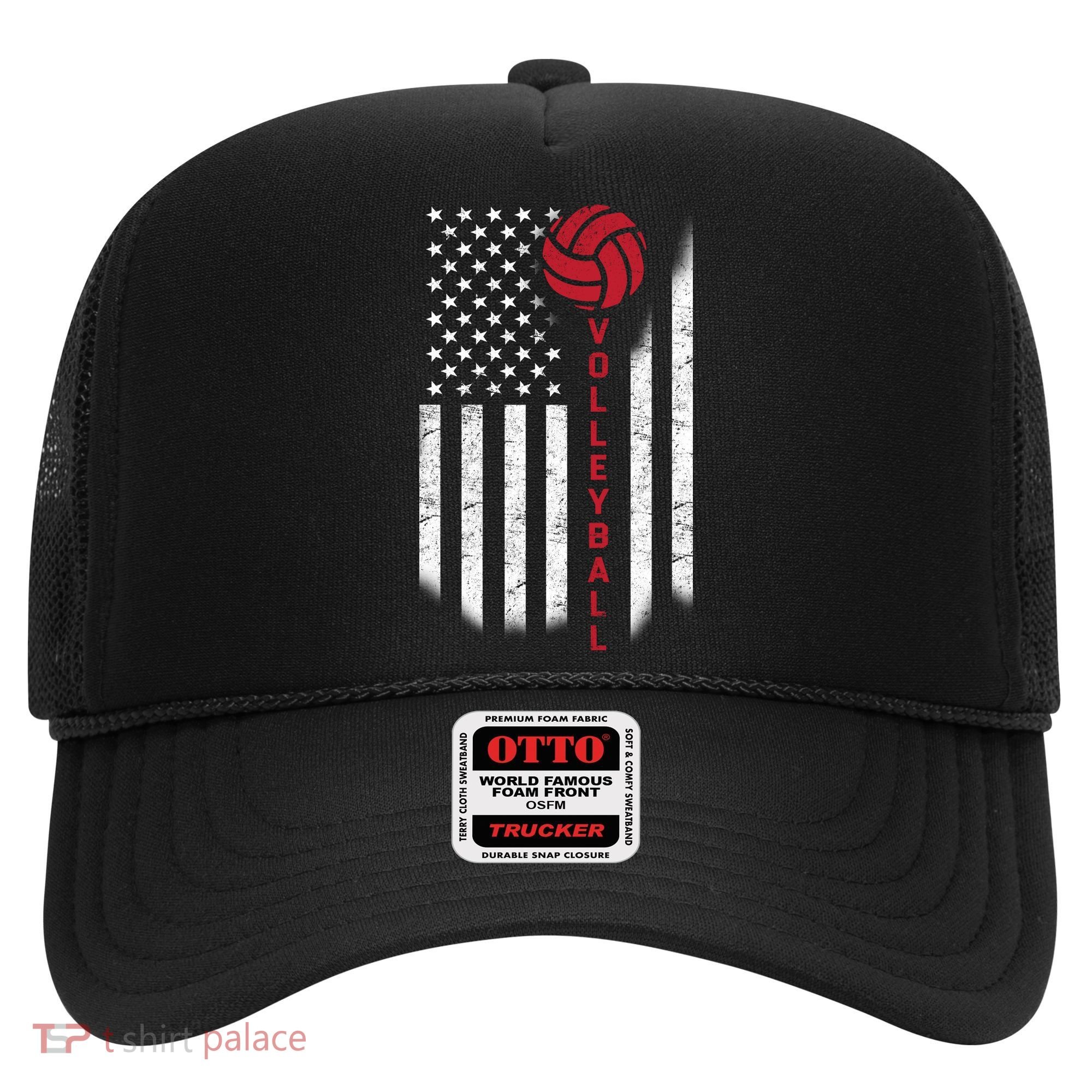 America Volleyball Flag Hat