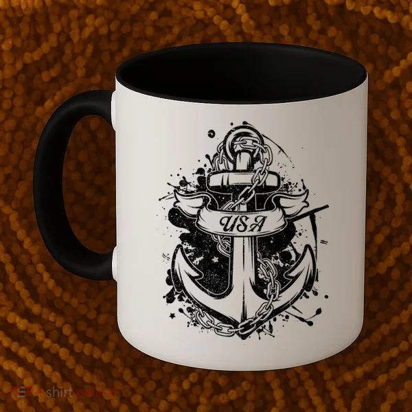 American Anchor USA Coffee Mug