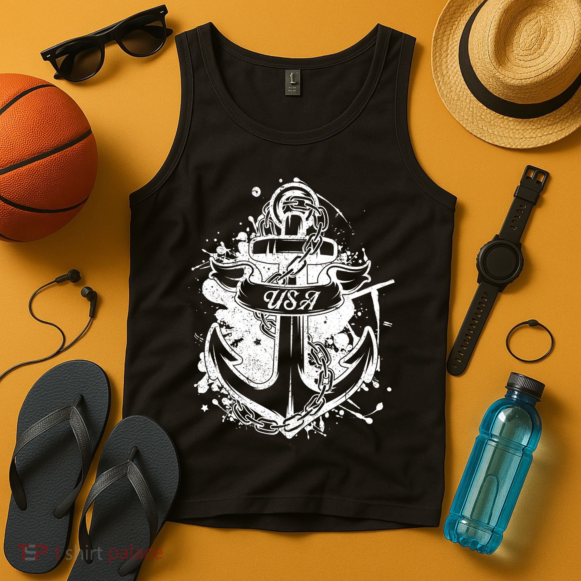 American Anchor USA Tank Top