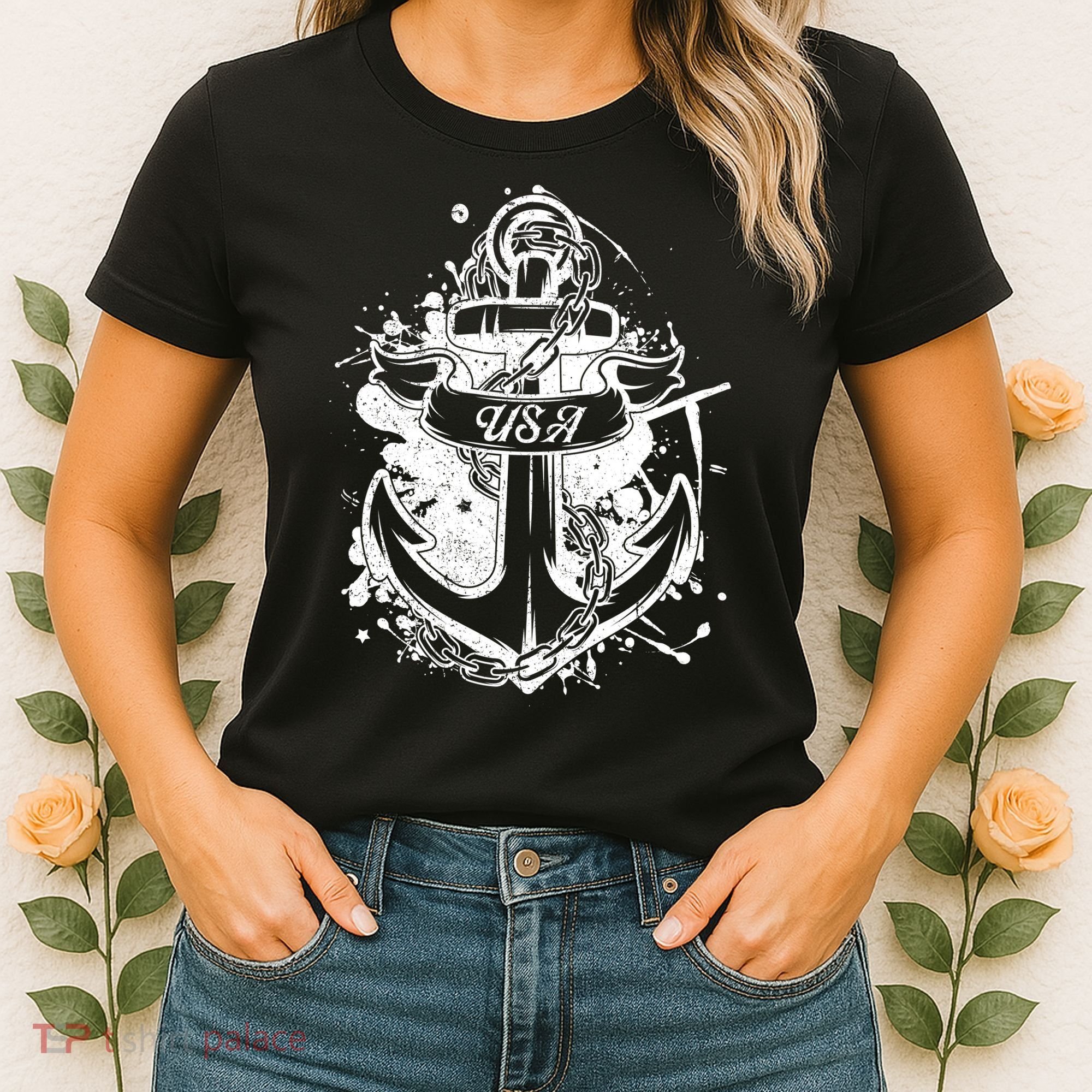 American Anchor USA Women's T-Shirt