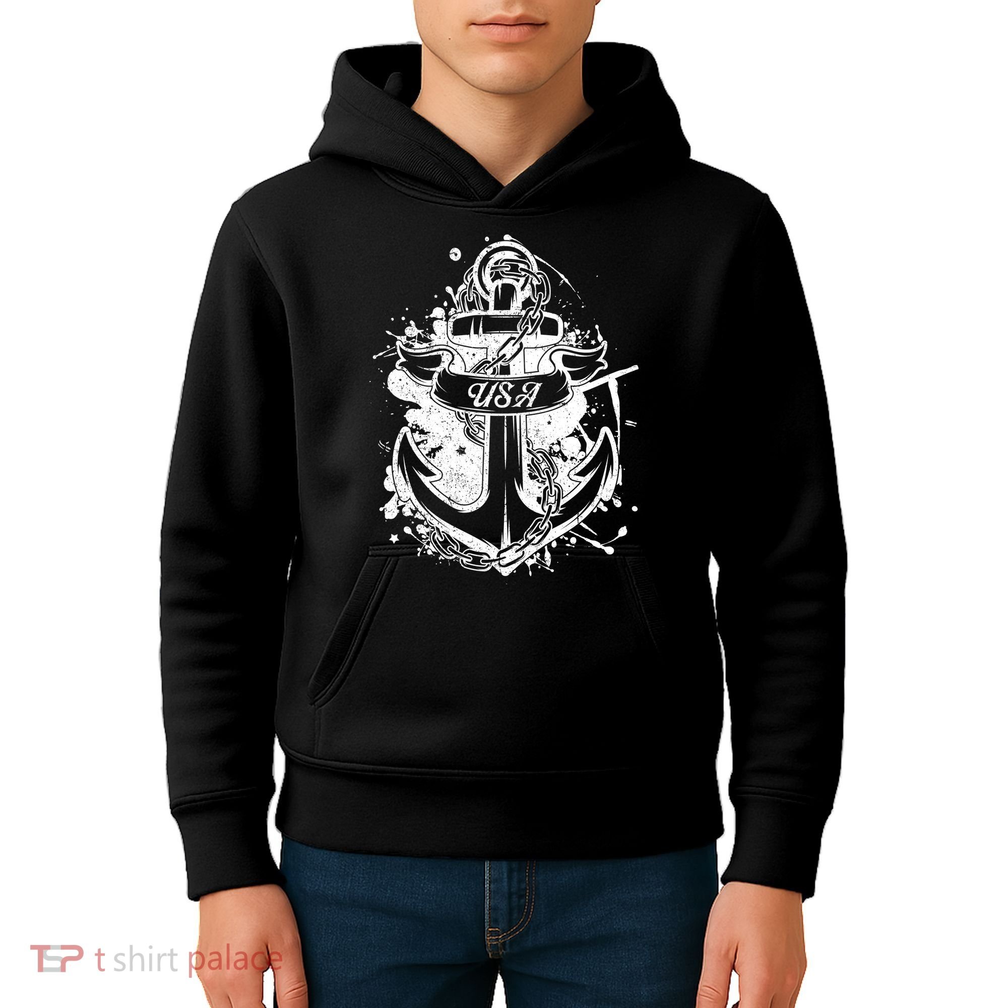 American Anchor USA Kids Hoodie