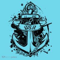 American Anchor USA Kids T-Shirt thumb 4
