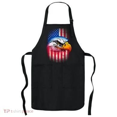 American Bald Eagle Flag Apron