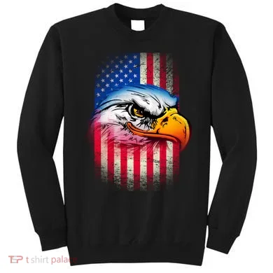 American Bald Eagle Flag Sweatshirt