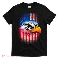 American Bald Eagle Flag T-Shirt thumb 0