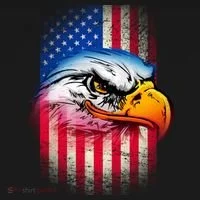 American Bald Eagle Flag T-Shirt thumb 7