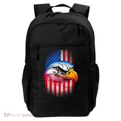 American Bald Eagle Flag Backpack