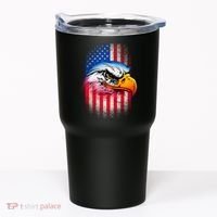 American Bald Eagle Flag Tumbler thumb 0