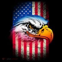 American Bald Eagle Flag Kids Sweatshirt thumb 2