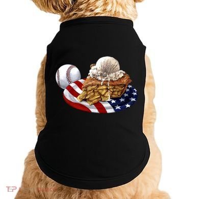 American Baseball And USA Pie Doggie Tank