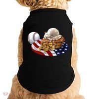 American Baseball And USA Pie Doggie Tank thumb 0