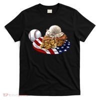 American Baseball And USA Pie T-Shirt thumb 0