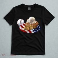 American Baseball And USA Pie T-Shirt thumb 5