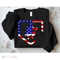 American Baseball Catcher Flag Sweatshirt thumb 2