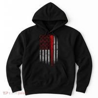 American Baseball Flag Hoodie thumb 0