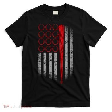 American Baseball Flag T-Shirt