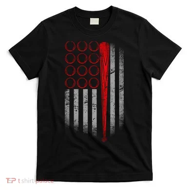 American Baseball Flag T-Shirt