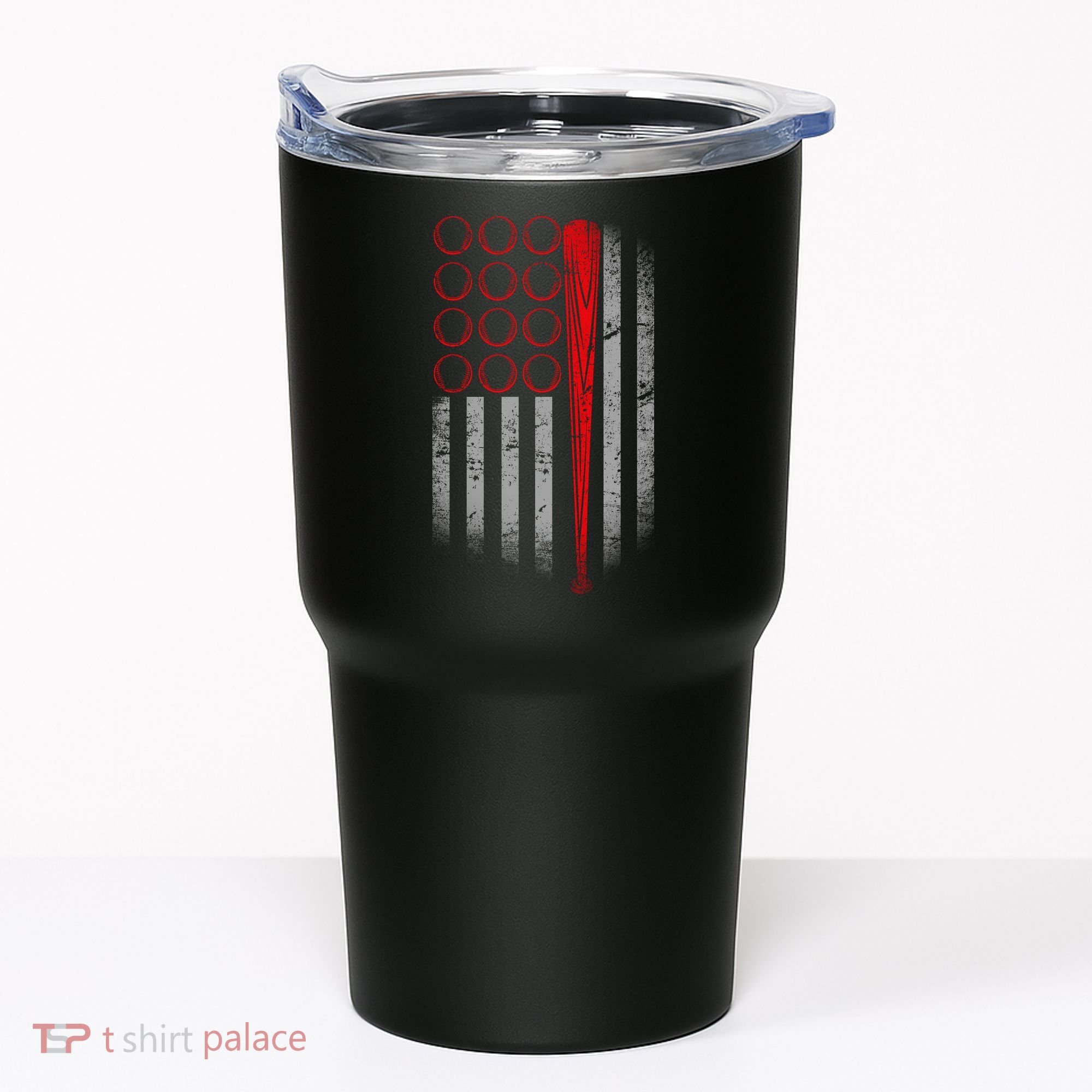 American Baseball Flag Tumbler