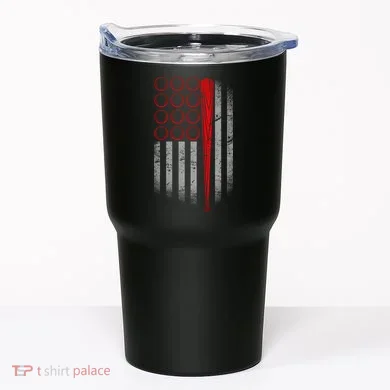 American Baseball Flag Tumbler