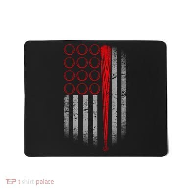 American Baseball Flag Mousepad