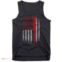 American Baseball Flag Tank Top thumb 0