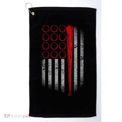 American Baseball Flag Golf Towel