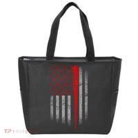 American Baseball Flag Tote Bag thumb 0