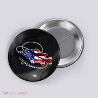 American Bass Fishing Button thumb 0