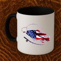 American Bass Fishing Coffee Mug thumb 2