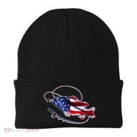 American Bass Fishing Beanie thumb 0