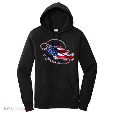 American Bass Fishing Women's Hoodie