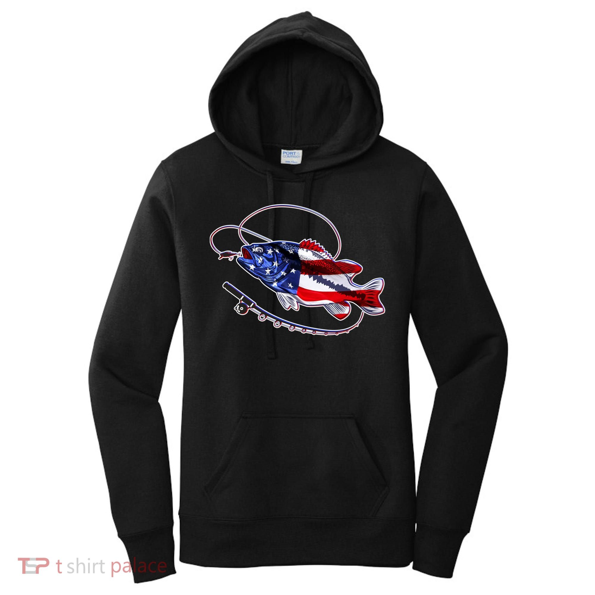 American Bass Fishing Women's Hoodie