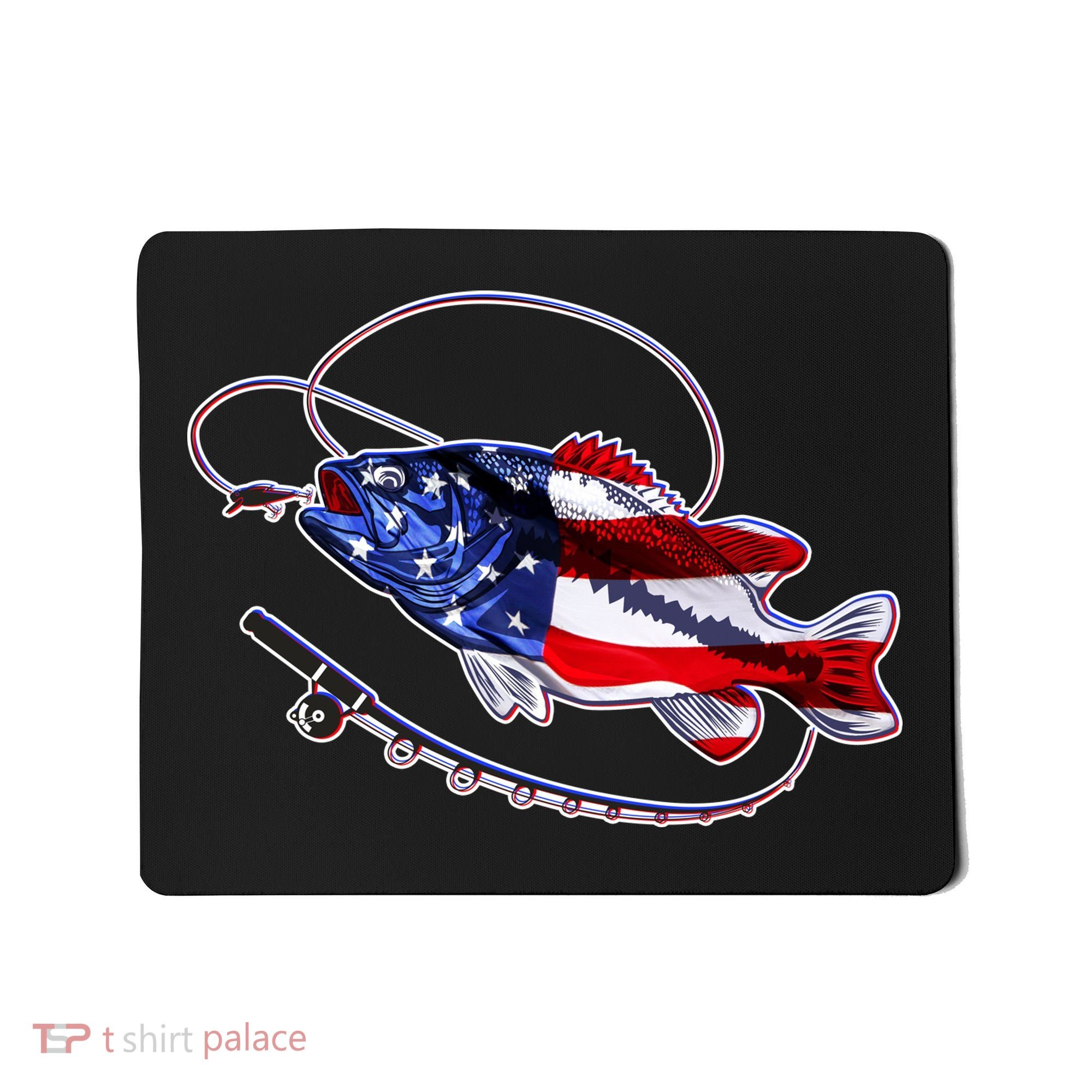 American Bass Fishing Mousepad