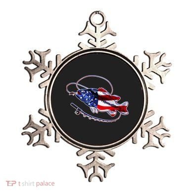 American Bass Fishing Ornament