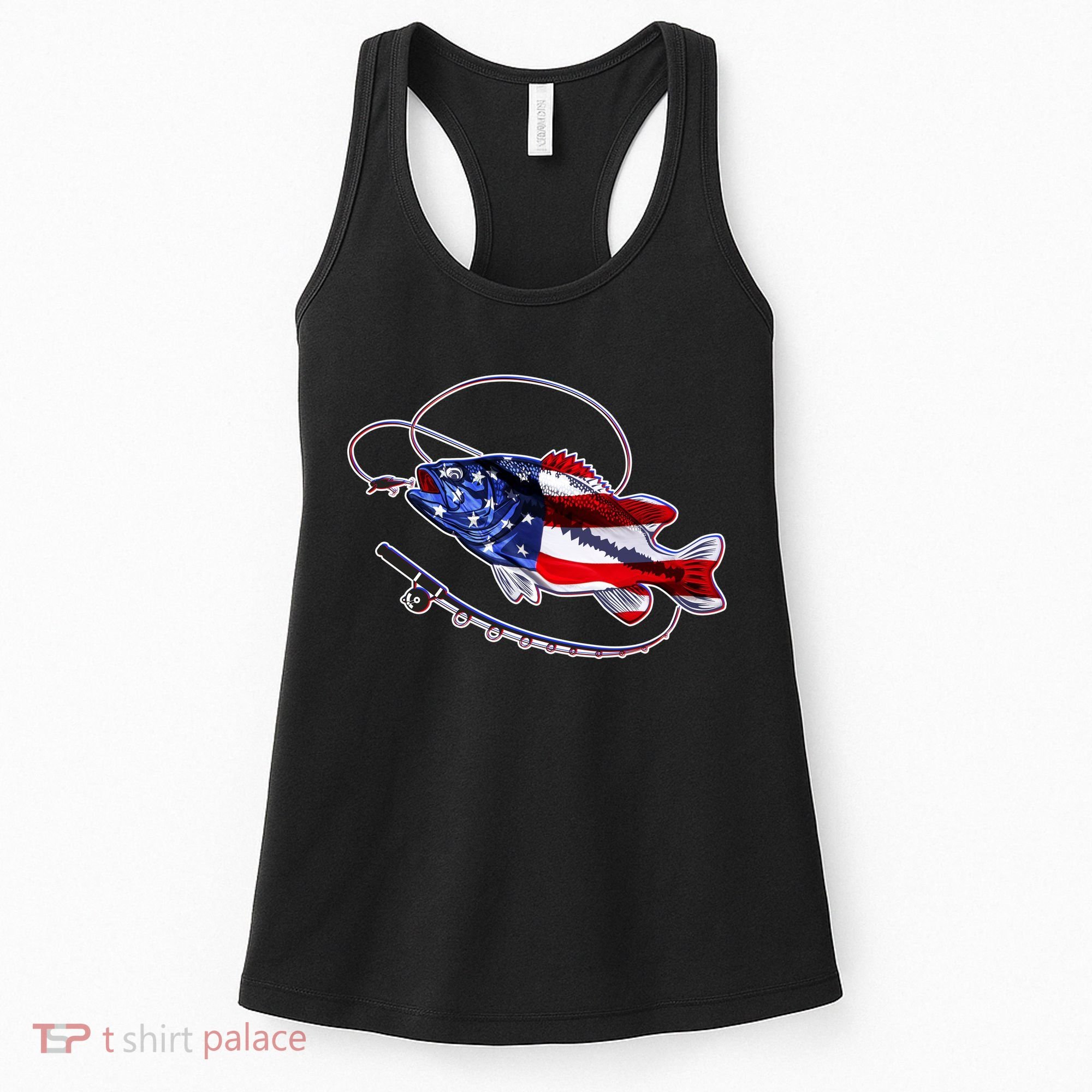 American Bass Fishing Women's Tank Top