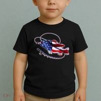 American Bass Fishing Toddler T-Shirt thumb 2