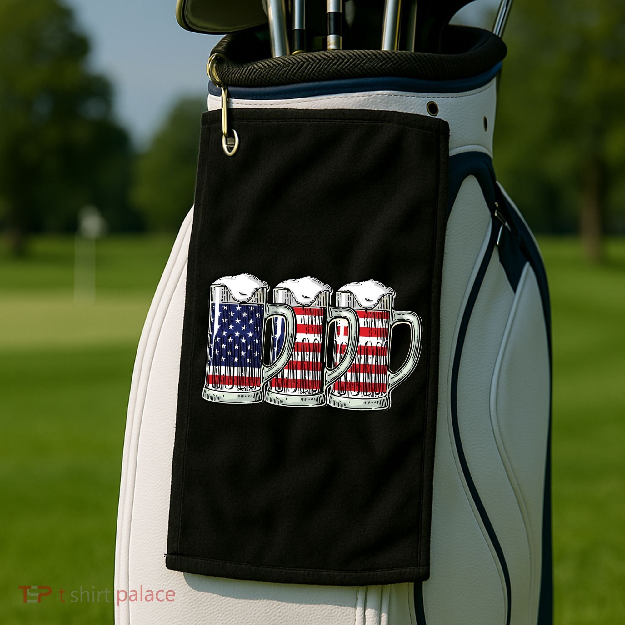 American Beer Golf Towel