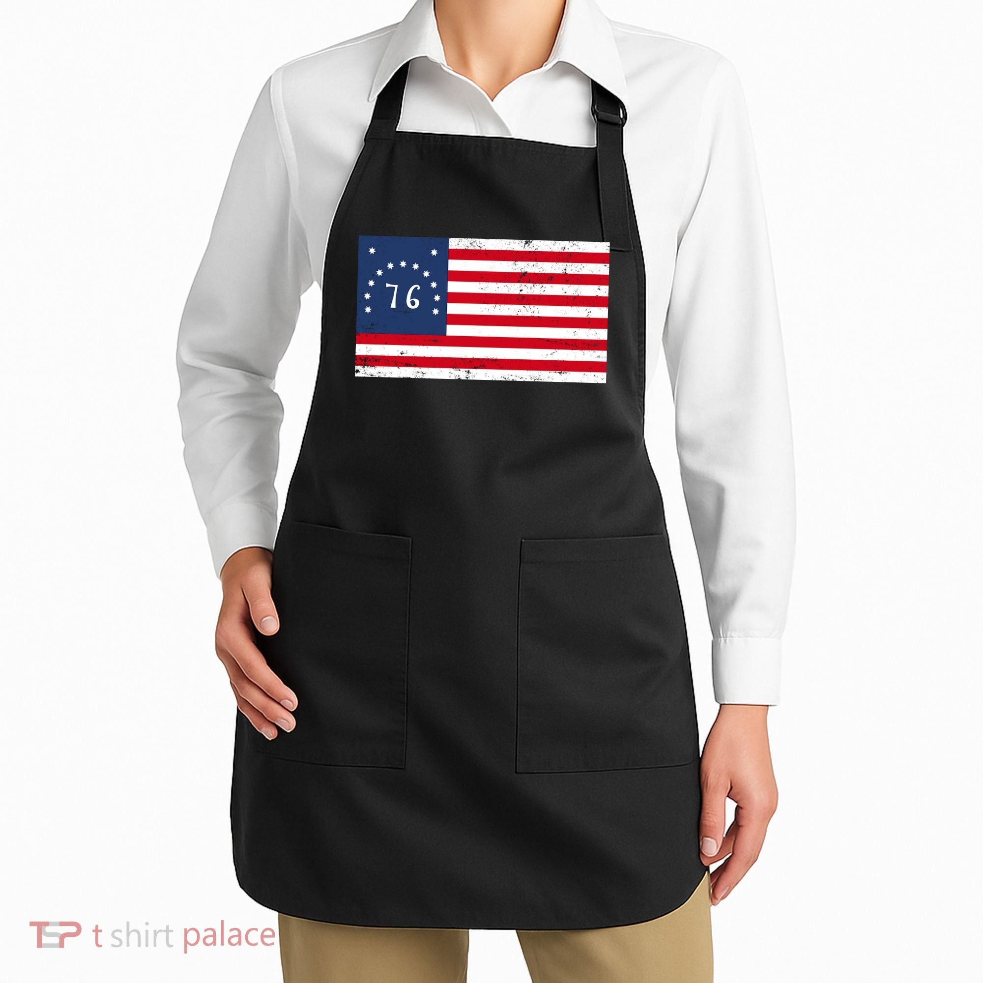 American Bennington Flag USA 1776  Apron