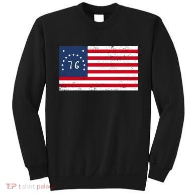 American Bennington Flag USA 1776  Sweatshirt