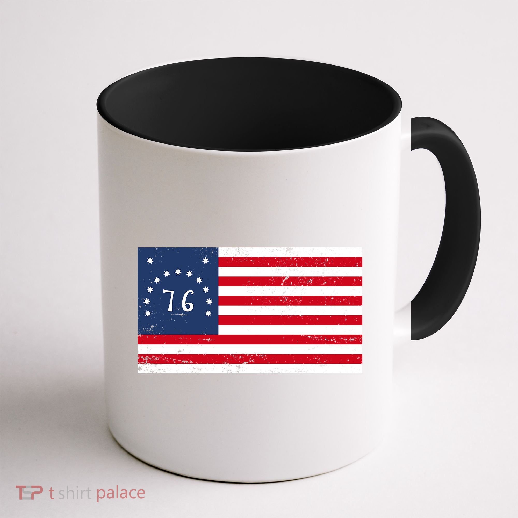 American Bennington Flag USA 1776  Coffee Mug