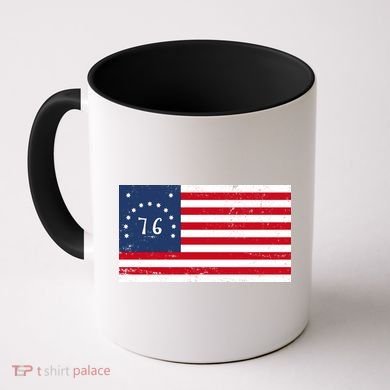 American Bennington Flag USA 1776  Coffee Mug