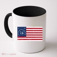 American Bennington Flag USA 1776  Coffee Mug thumb 0