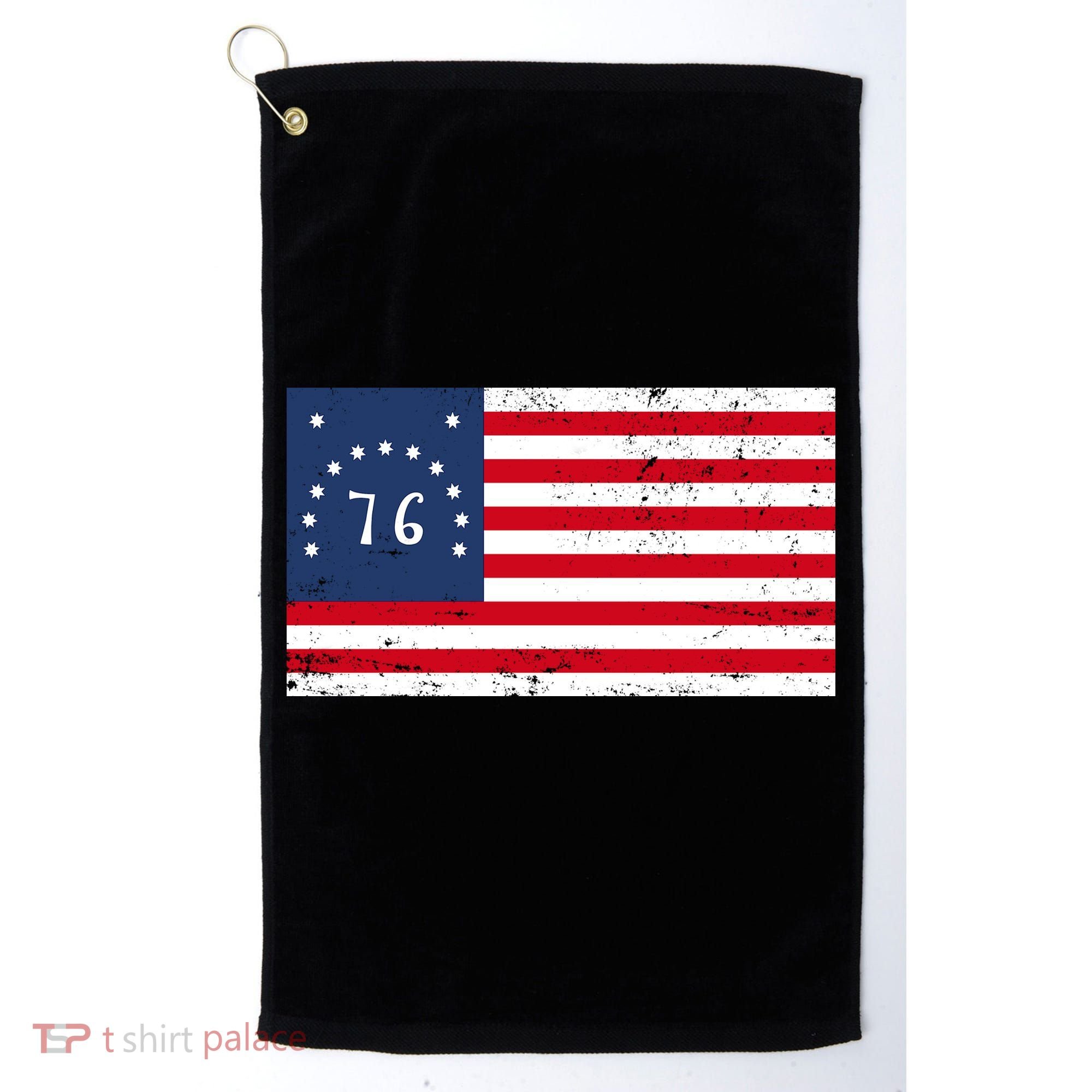 American Bennington Flag USA 1776  Golf Towel