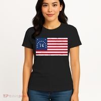 American Bennington Flag USA 1776  Women's T-Shirt thumb 4