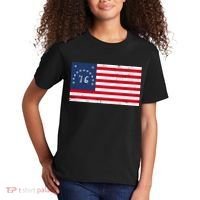 American Bennington Flag USA 1776  Kids T-Shirt thumb 2