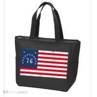 American Bennington Flag USA 1776  Tote Bag thumb 3