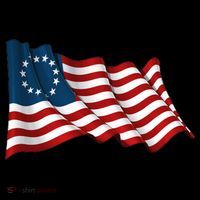 American Betsy Ross Waving Flag Coffee Mug thumb 5