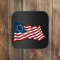 American Betsy Ross Waving Flag Coaster thumb 0