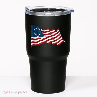 American Betsy Ross Waving Flag Tumbler